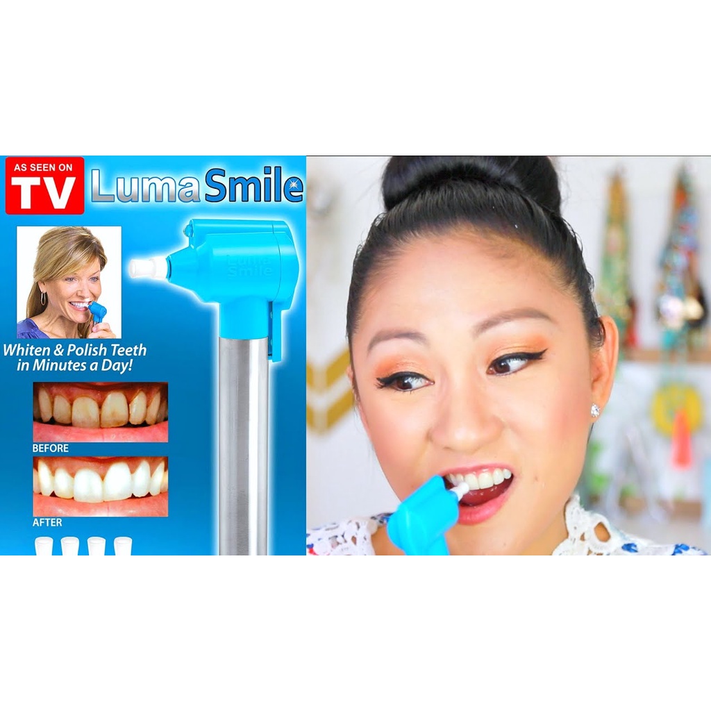 Luma Smile Penghilang Noda Gigi Alat Pembersih Karang Pemutih Gigi Whitening Teeth