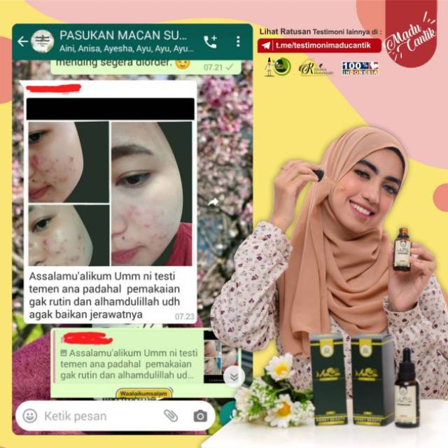 Masker Wajah MaCan (Madu Cantik)