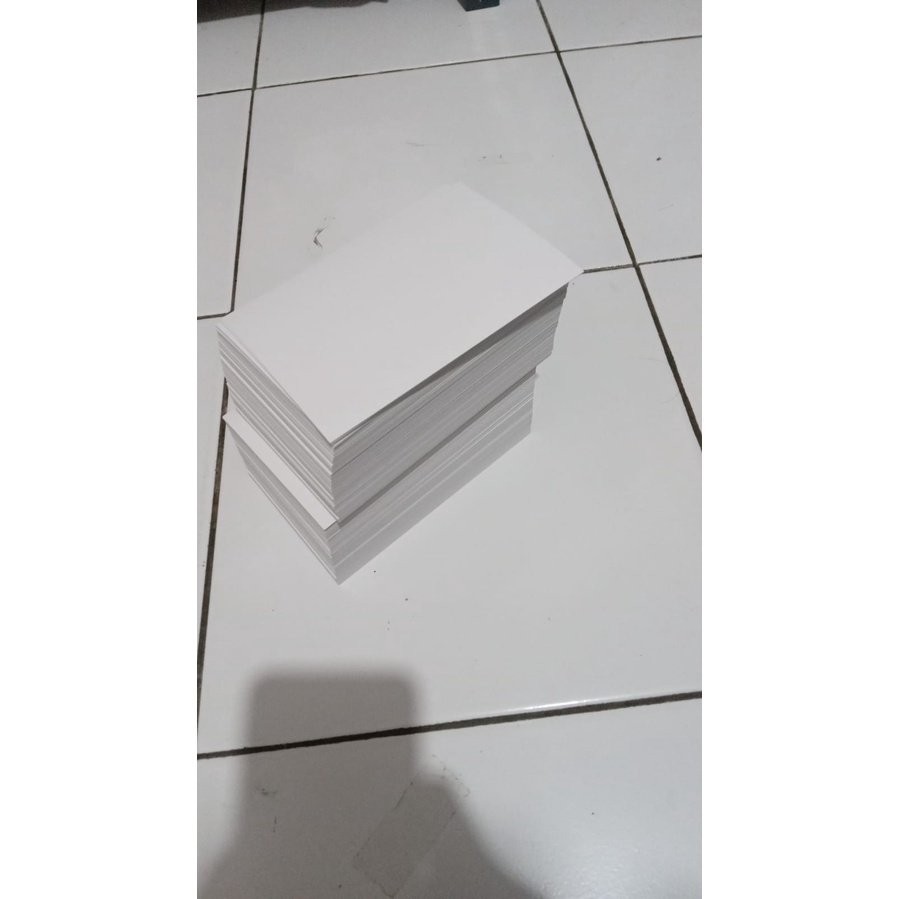 

KERTAS KARTON BC PIND0 PUTIH / PINDO / UKURAN 9.5 x 15 CM ( ISI 100 Lbr ) TEBAL 160 gr KERTAS UNDANGAN COVER AQIQAH KERTAS POLOS KERTAS PUTIH KERTAS KOSONG