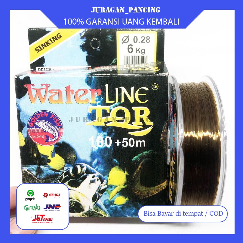 ACCESSORIES ALAT PANCING SENAR WATERLINE TOR TERSEDIA BERBAGAI UKURAN COCOK UNTUK IKAN MAS DAN KOLAM