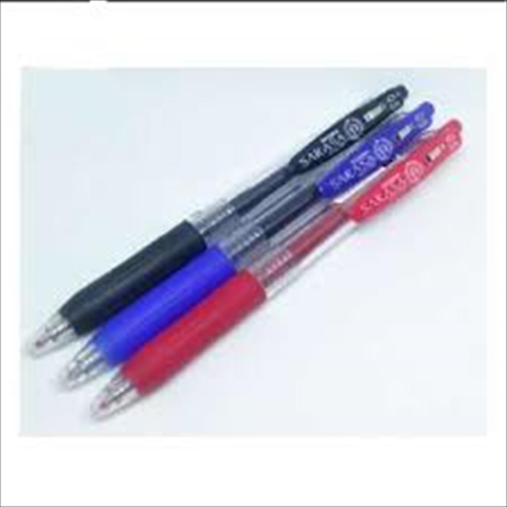 

Pulpen Zebra Sarasa 0.5 Black Blue Red. Gel Ink Rollerball