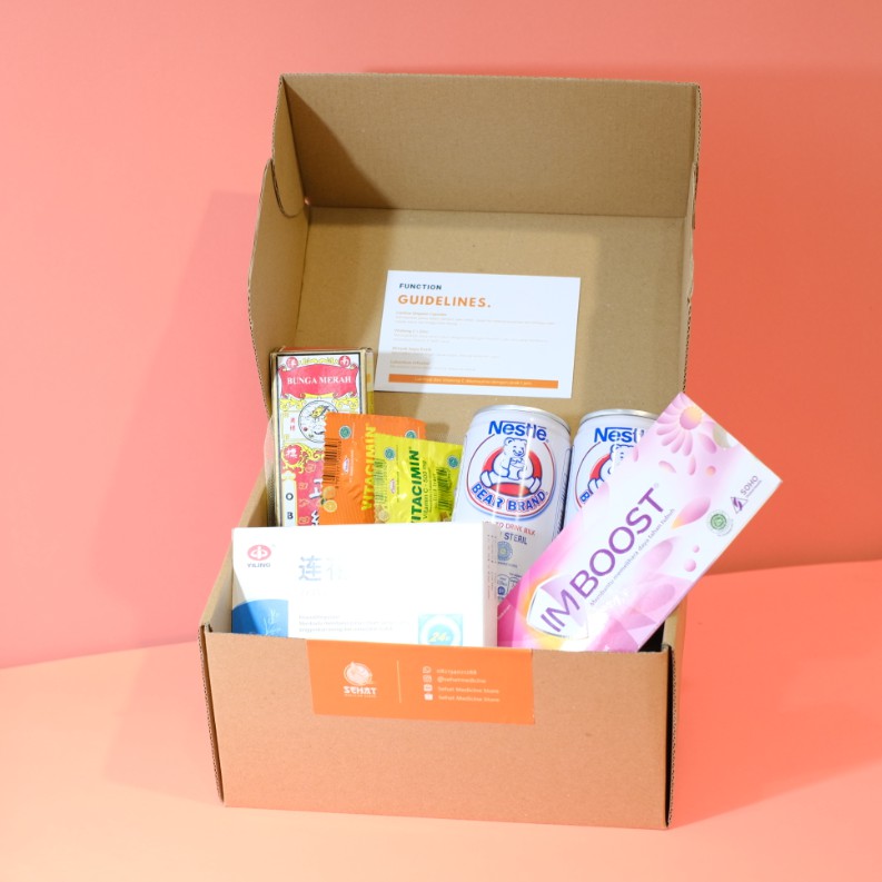 HEALTH BOOSTER KIT - new normal supportive hampers / paket isoman (PAKET 2)