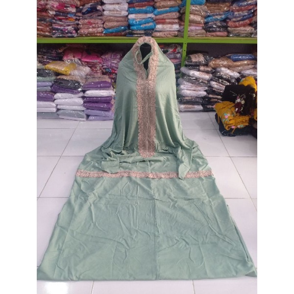 Mukena Dewasa Terusan Rayon Renda