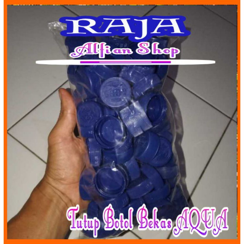 Tutup Botol Bekas AQUA 100 Pcs