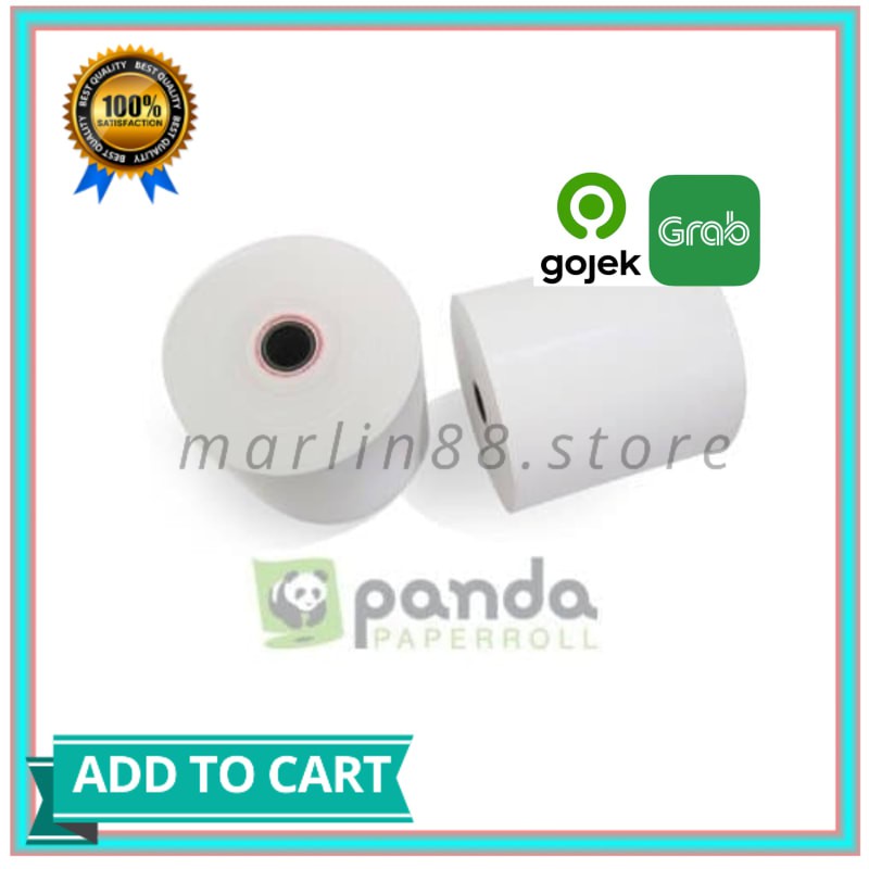

KERTAS PRINTER THERMAL ROLL 58 X 40 MM MERK PANDA BESTSELLER