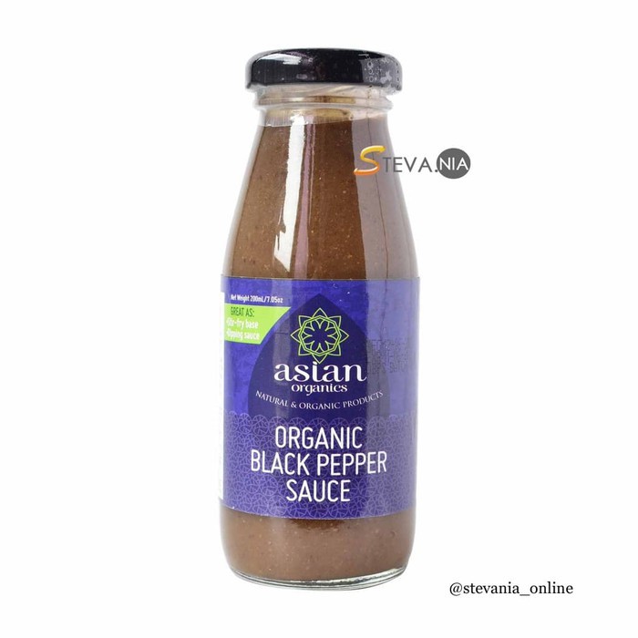 

Asian Organics Black and Pepper Sauce 200ML Original