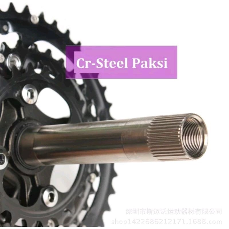 Crank Sepeda MTB Bike IXF Hollowtech II 2 ht2 Triple Chainring