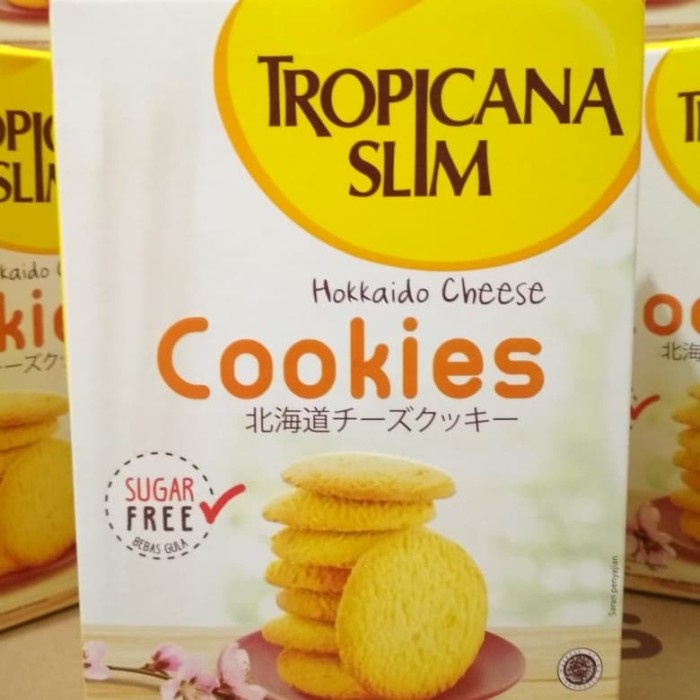 

T20R Tropicana Slim Hokkaido Cheese Cookies Bebas Gula 100 Gram Ht501Gr