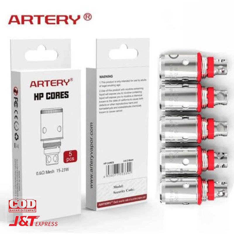 AUTHENTIC Artery HP CORES Coil Replacement Artery Pal 2 II HP 0.6 Mesh Ready