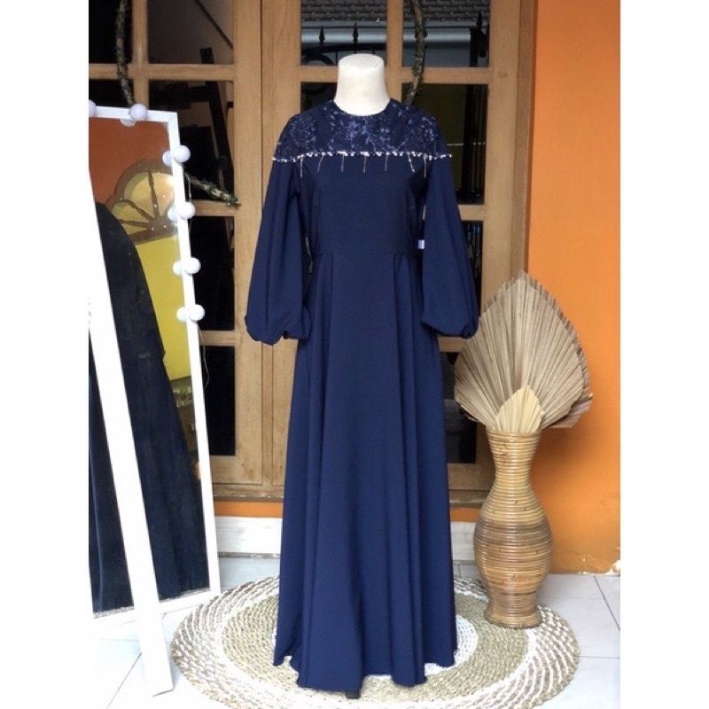 ROSSE DRESS - GAUN MUSLIMAH - GAUN UNTUK PESTA - GAUN PESTA BUSUI - GAUN PESTA BUMIL - GAUN MUSLIMAH BUMIL - GAUN TERLARIS - GAUN TERBARU - GAUN WUDHU FRENDLY GAUN BUSUI FRENDLY - DRESS PESTA - DRESS PREMIUM