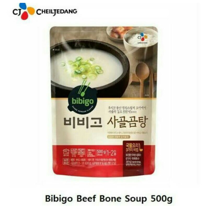 

Bibigo Beef Bone Soup - Sup Kaldu Tulang Sapi 500gr