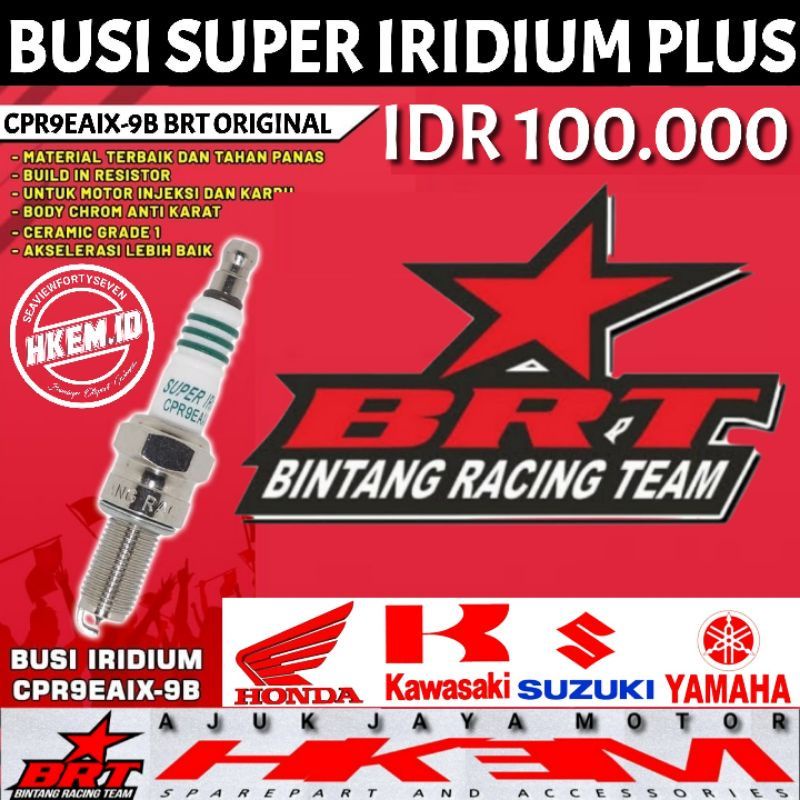 BUSI IRIDIUM BUSI RACING BRT SUPER IRIDIUM PLUS CRF VIXION BEAT POP