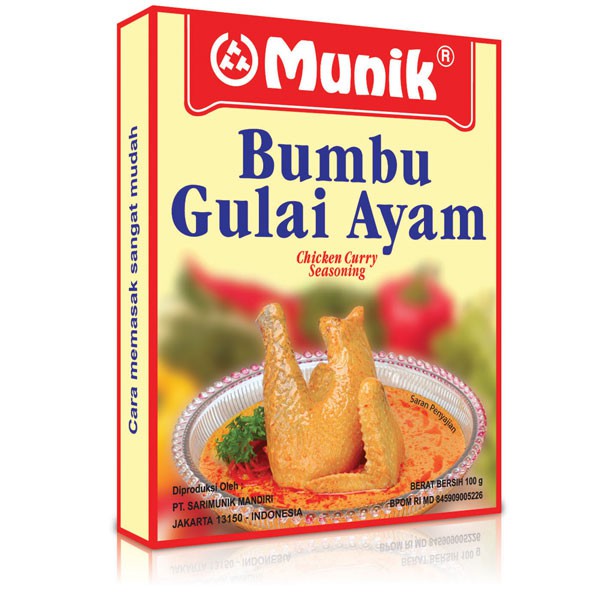 

Munik Bumbu Gulai Ayam 100 Gr