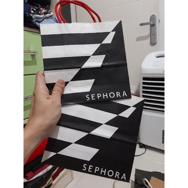 

set 2 pc paper bag sephora original