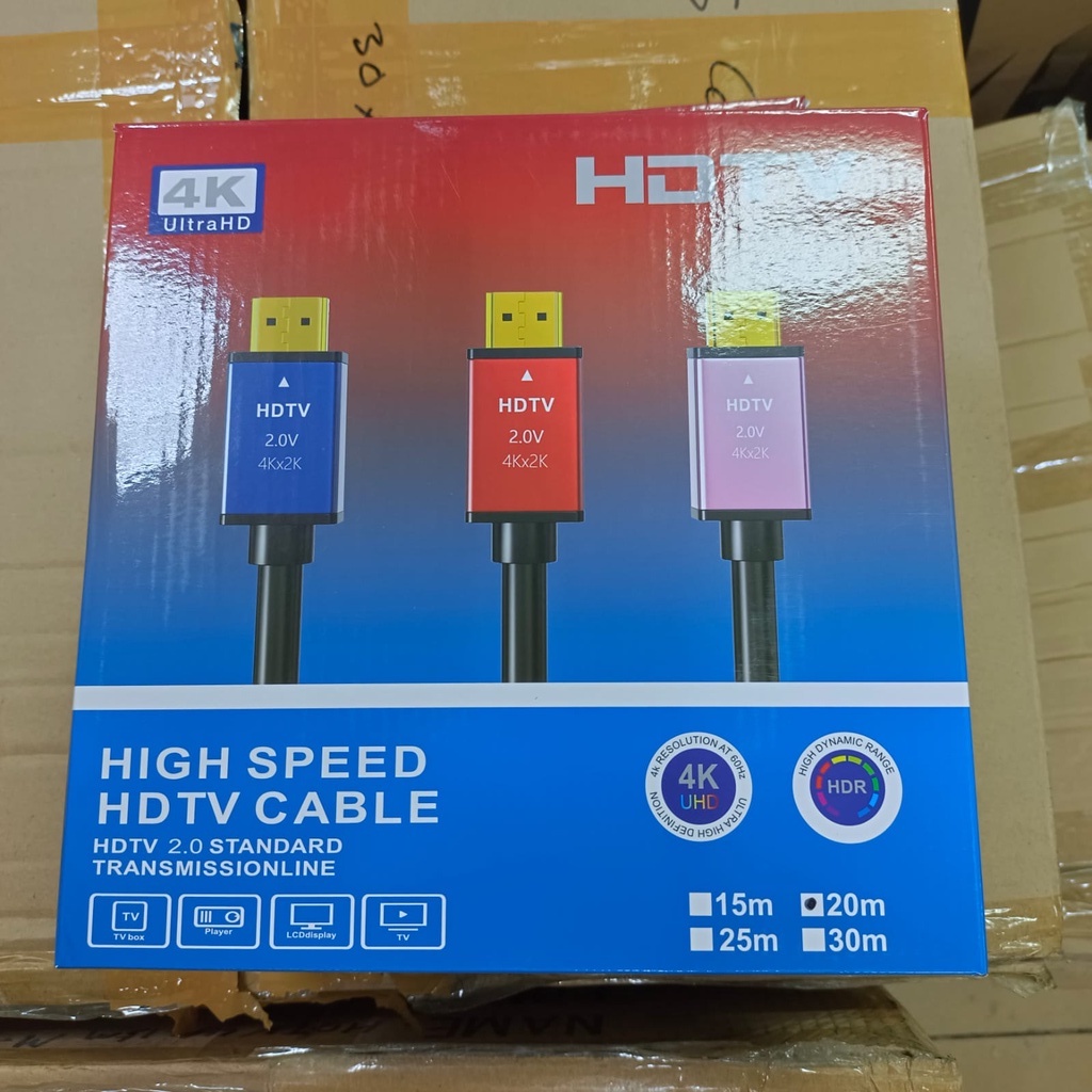 Kabel HDMI 20Meter 4K ULTRA HD Premium V2.0