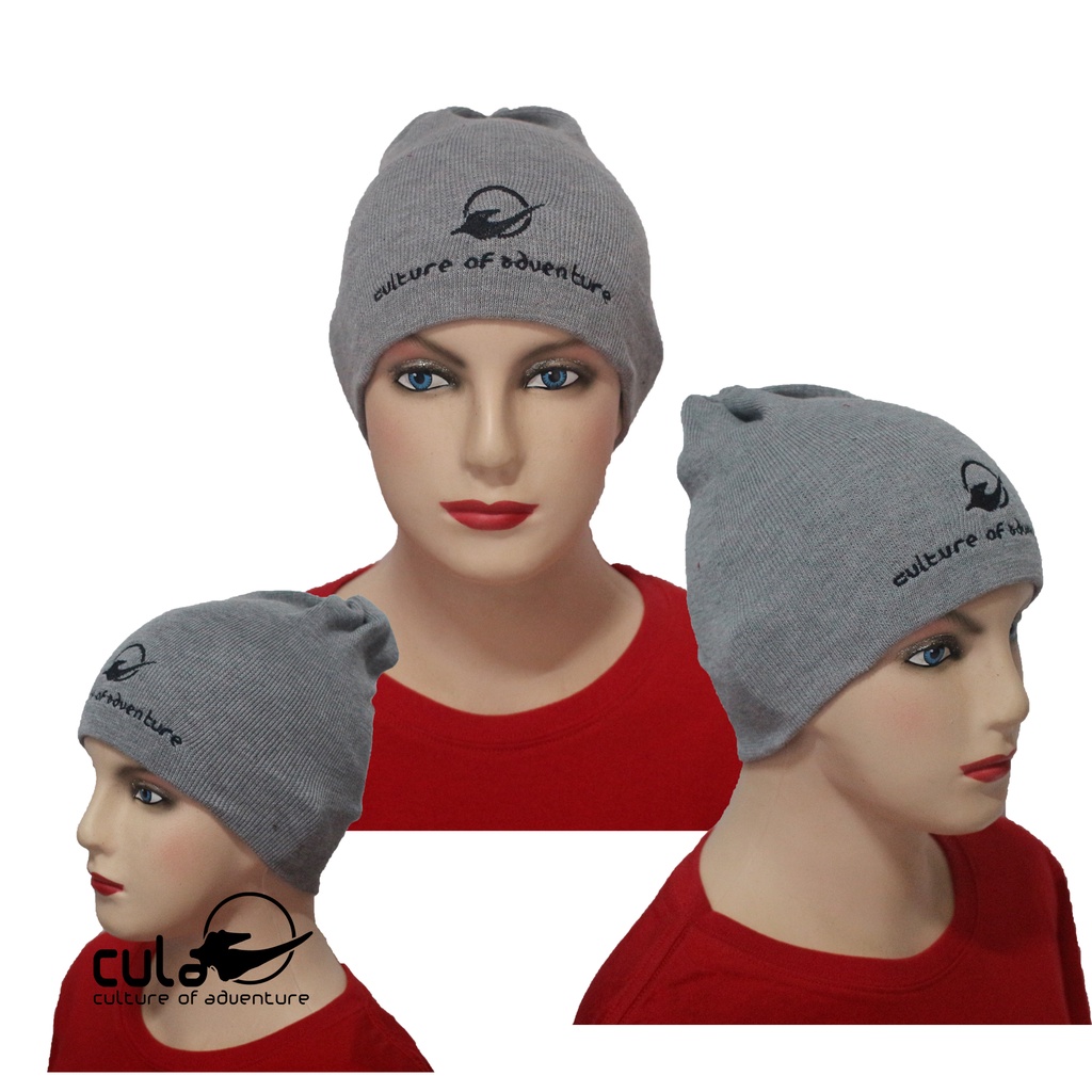 Kupluk Gunung Pria - Kupluk Gunung Wanita - Kupluk Outdoor - Kupluk Cula Dewasa Unisex - Beanie Hat Dewasa