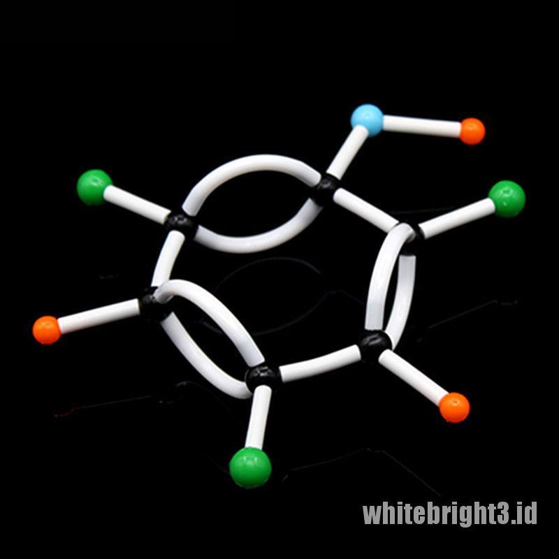 (white3) Model Struktur Molekul Kimia Organik