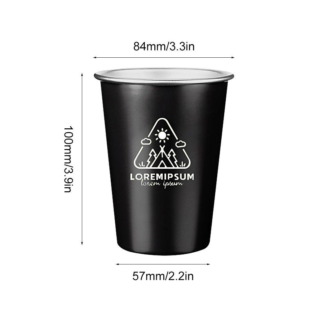 Top Tumbler Cangkir Gelas Cangkir Portable Outdoor Camping Mug Kopi