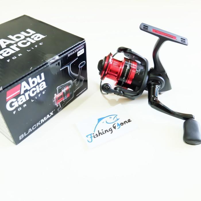 alat pancing mantul habis Abu Garcia BLACKMAX 2000 (BMAXSP20) Tuned Spinning Reel