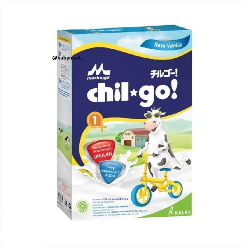 

Morinaga Chil-Go! Susu Bubuk 1+ & 3+ Madu/Vanila 700Gr/babymart.