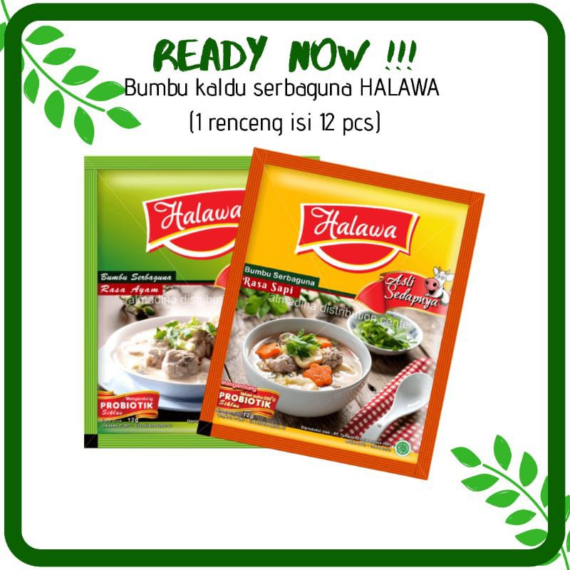 Halawa bumbu serbaguna (1 renceng 12 sachet)
