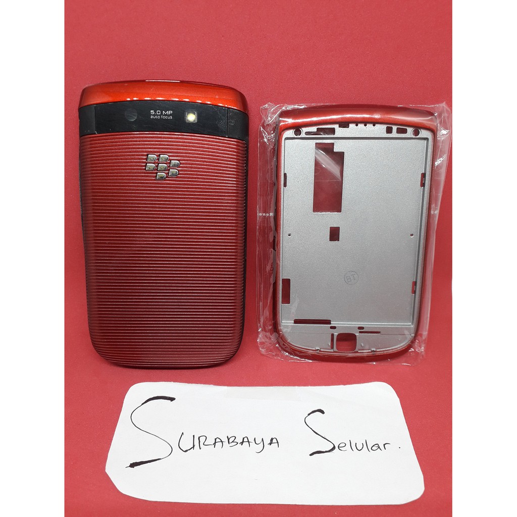 Casing Fullset Blackberry BB Torch 9800 Merah