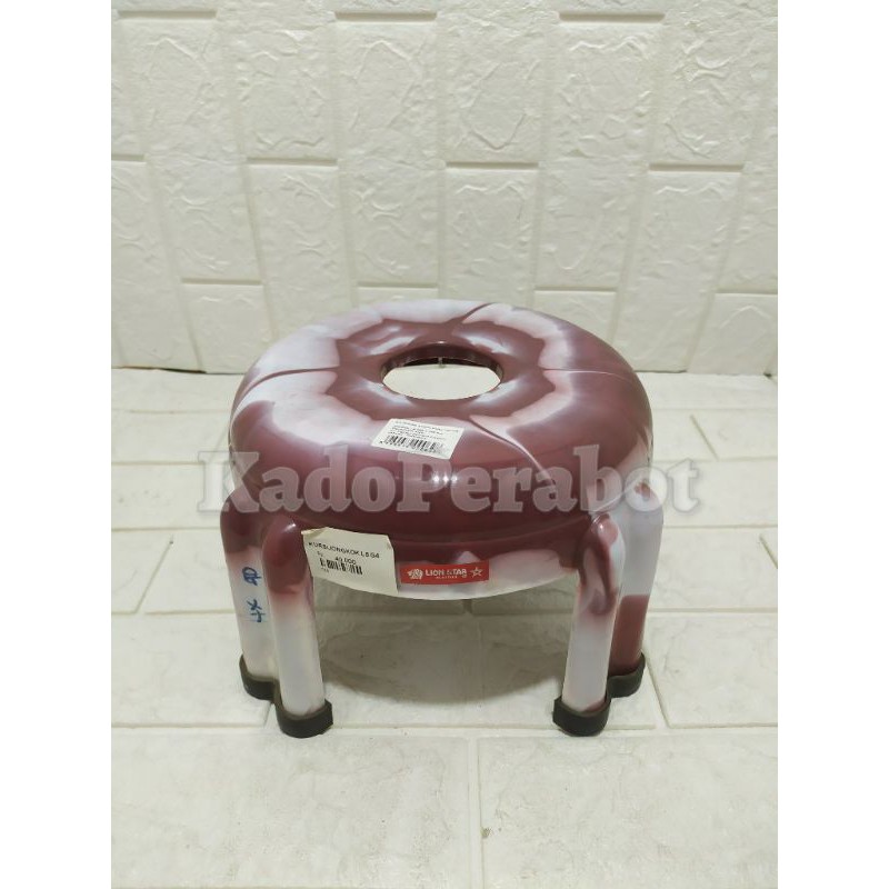 Kursi jongkok G-4 Round Stool - kursi anti slip - kursi jongkok mini