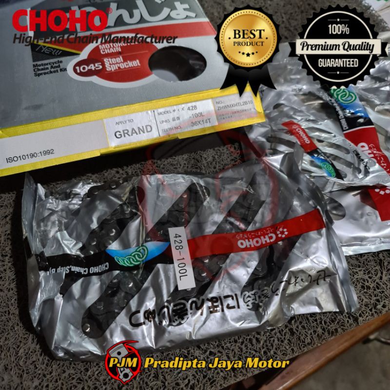 Paket Gear Ger Gir Rantai Astrea Grand Legenda Choho - Full Baja