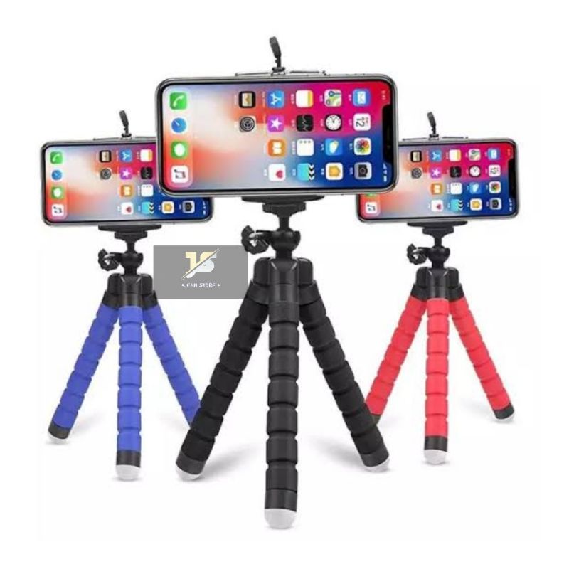 MINI TRIPOD SPIDER FLEXIBLE / TRIPOD HP ATAU KAMERA / TRIPOD MINI