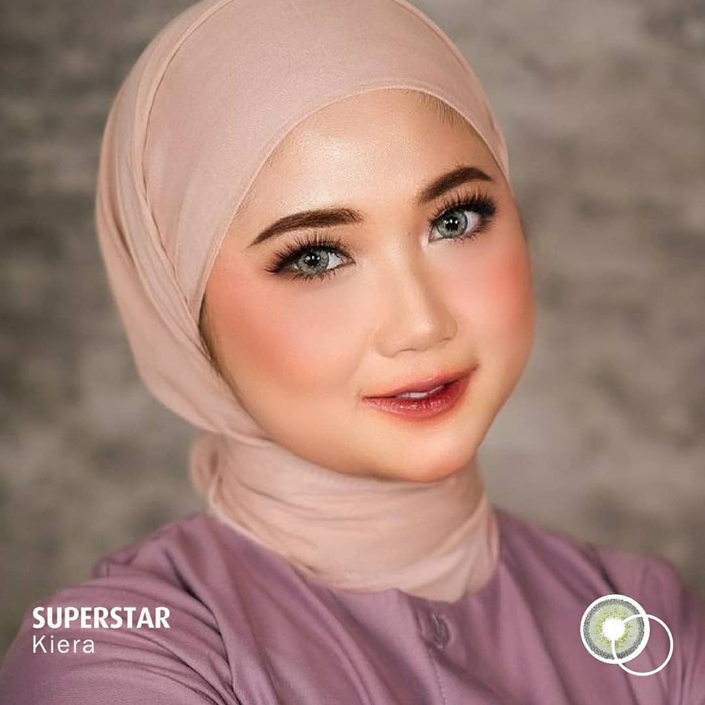 Superstar Kiera softlens warna bulanan