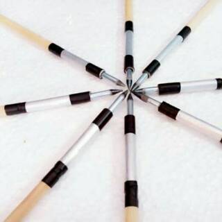 arrow/anak panah kayu ramin baut lancip80cm standart lomba