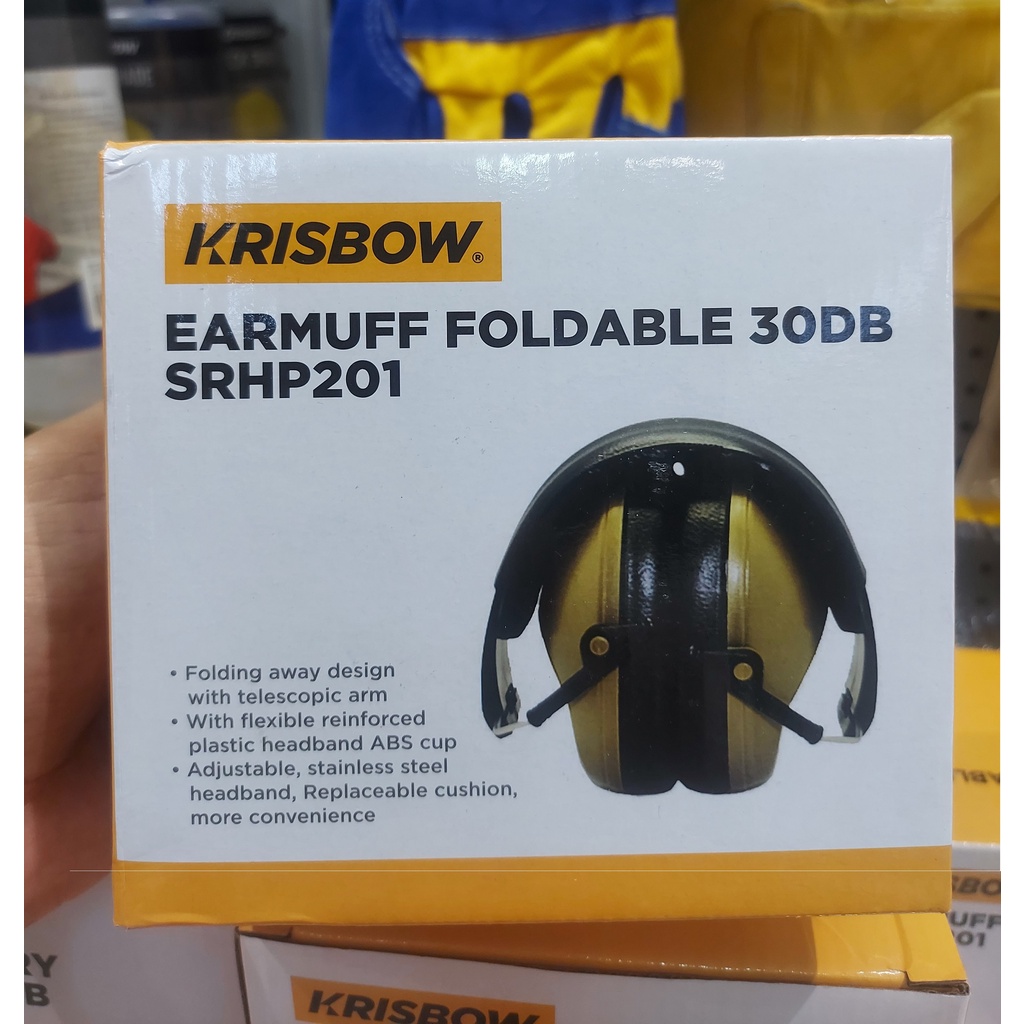 HEADBAND PELINDUNG TELINGA LIPAT / PENUTUP TELINGA KEBISINGAN / EARMUF FOLDABLE 30DB