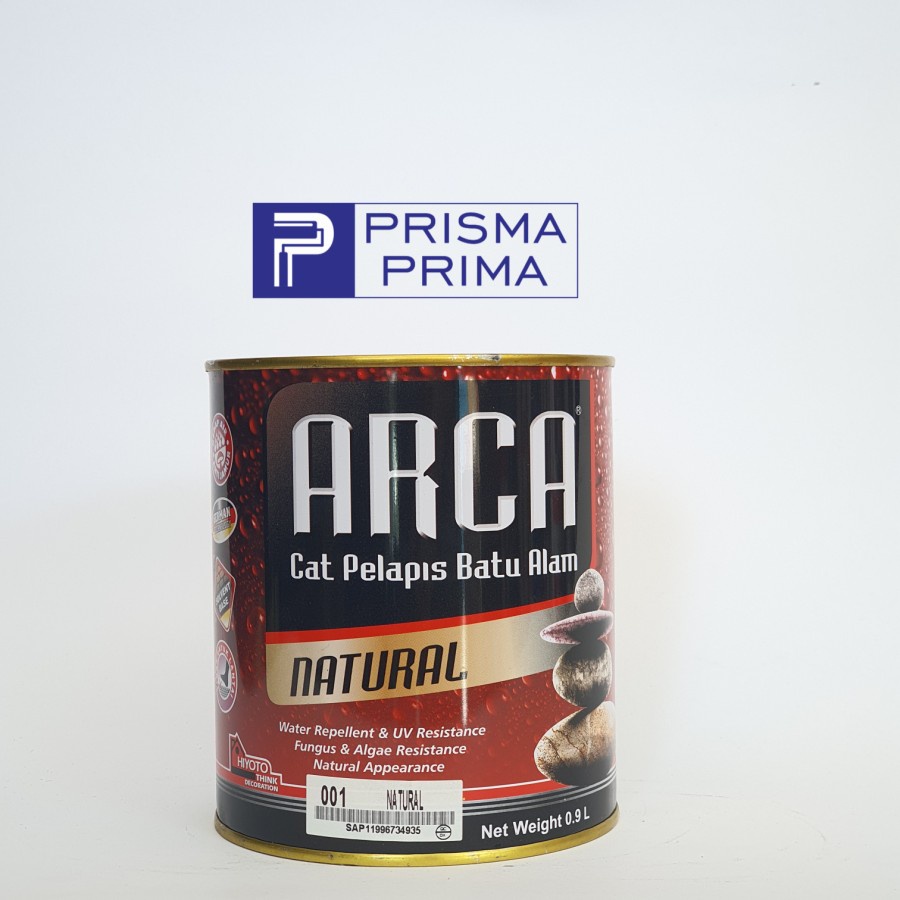 Arca Natural Transparan Cat Pelapis Batu Alam Stone Coating