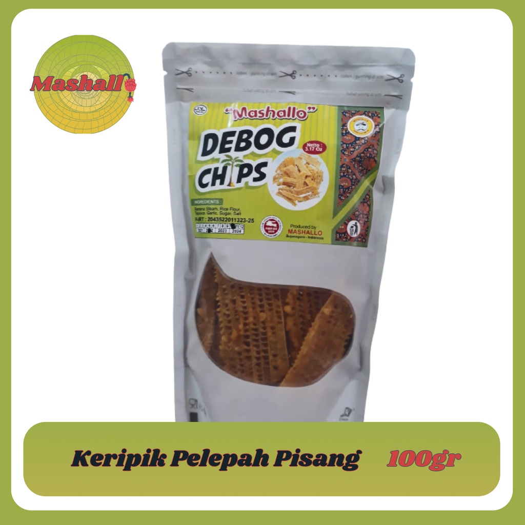 

Keripik Pelepah Pisang Rasa Balado 100% Organik