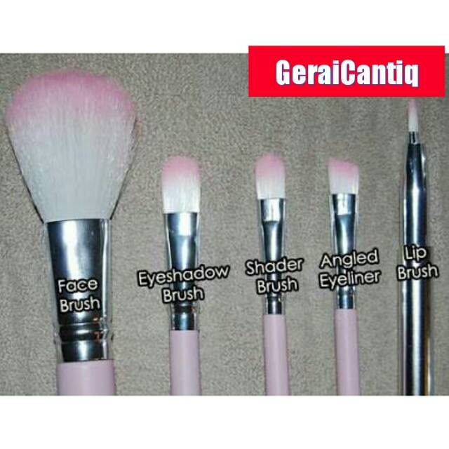 HELLO KITTY MAKE UP BRUSH SET 7 IN 1 - GOOD QUALITY