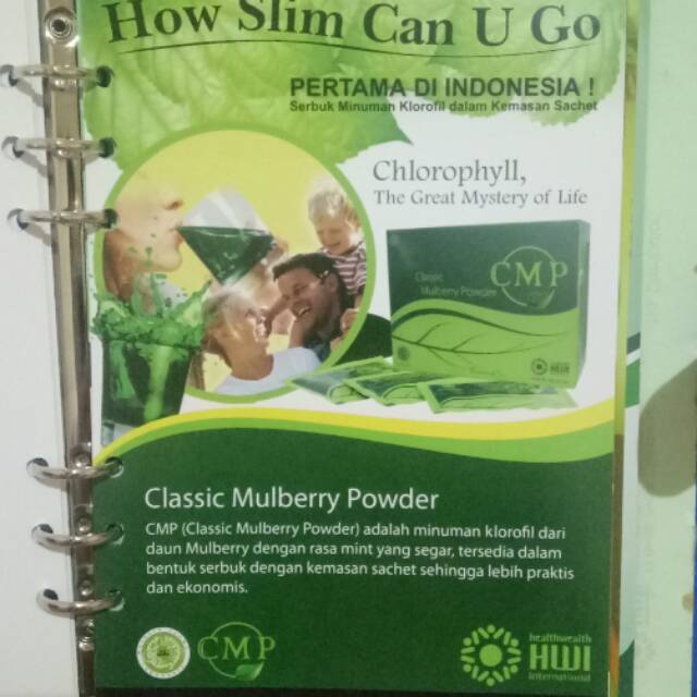 CMP Original HWI (Minuman Penurun Berat Badan) 100% asli
