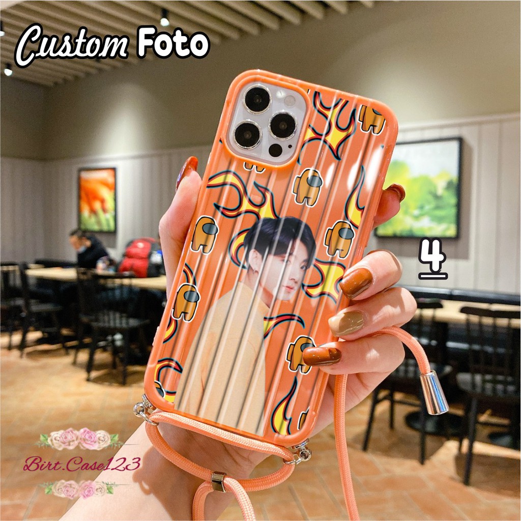 CUSTOM SOFTCASE KOPER SLINGCASE LANYARD CUSTOM OPPO VIVO XIAOMI SAMSUNG REALME IPHONE ALLTYPE BC5708