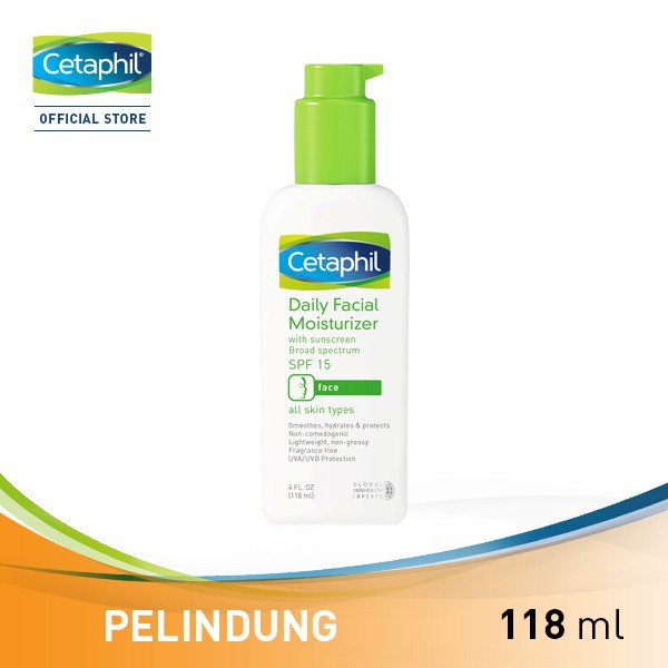 Cetaphil Daily Facial Moisturizer SPF 15/PA ++ 118 ML