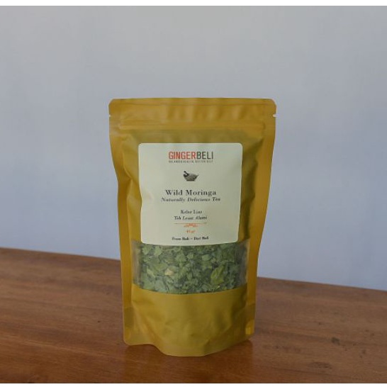 

Wild Moringa Naturally Delicious Tea, Teh Daun Kelor Asli