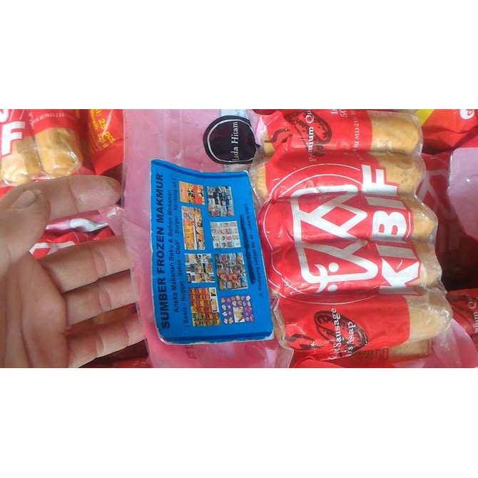 

ENAK 10 mini bratwurt sosis sapi bakar Lada hitam 500 gr kibif TERLEZAT