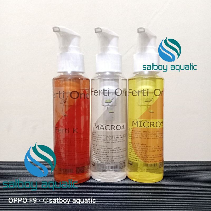 paket pupuk cair aquascape ferti one