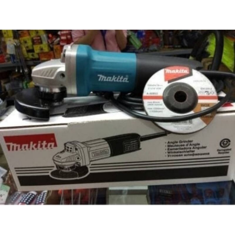 Mesin gerinda tangan Makita 9553B / 100 mm [4"]