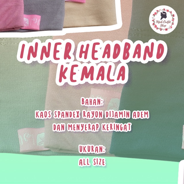 Inner Headband Kemala (bandana)