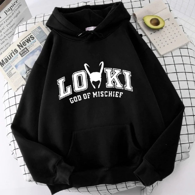 LOKY Jumper Hoodie II Sweater Hoodie AVANGER II Sweter Oblong Topi Sz M - XL ( Pria &amp; Wanita / Anak &amp; Dewasa )