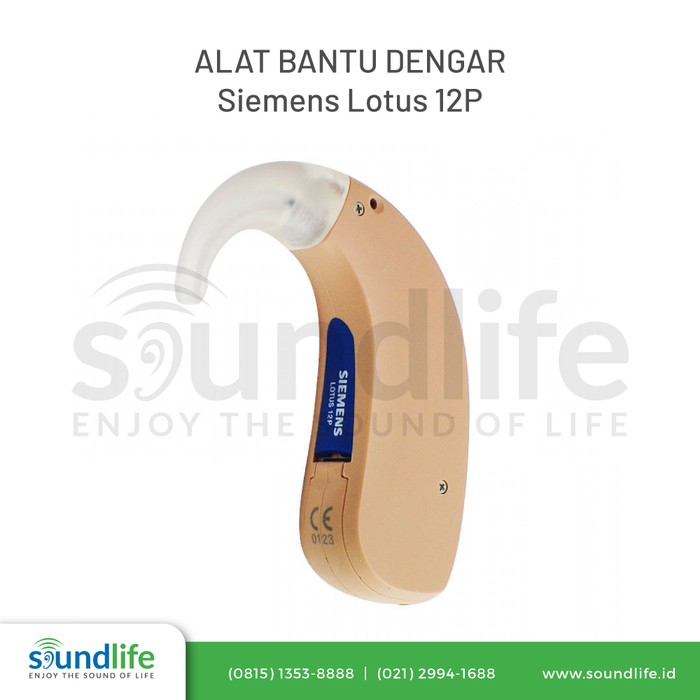 Alat Bantu Dengar Digital Siemens Lotus 12P Hearing Aid