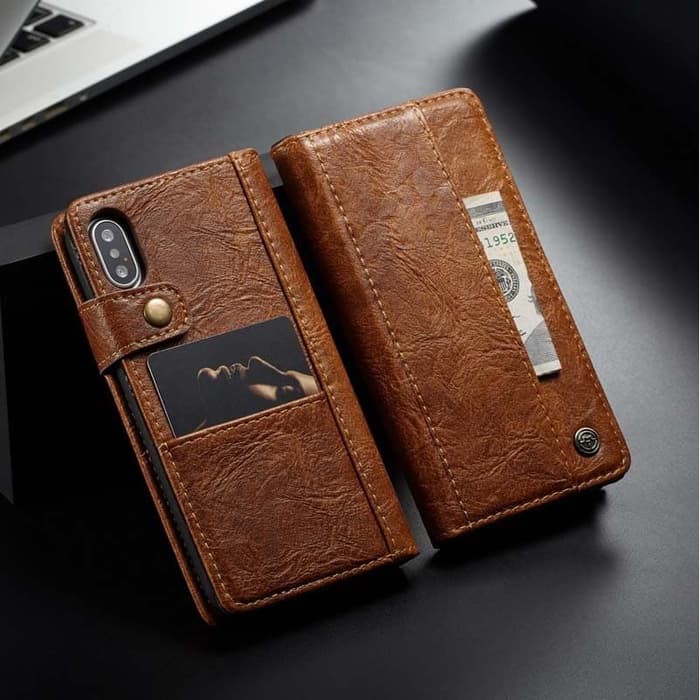Elegant Case iPhone XS Max - Casing iPhone XS Max Case Leather Cover