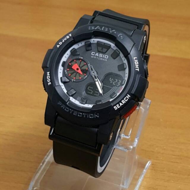 Jam Tangan Sport Wanita BabyG Black kw Super