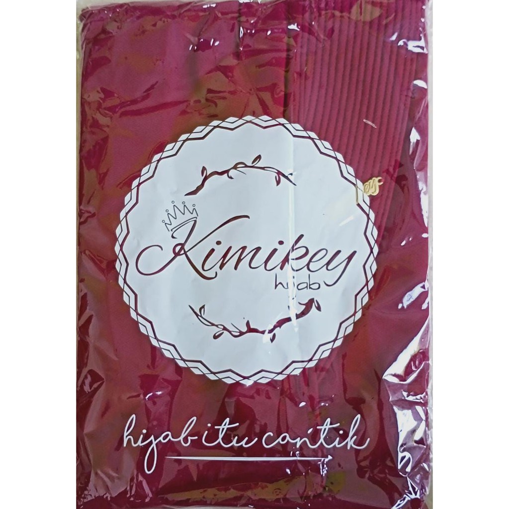 Jilbab Instan Jumbo Shaza By Kimikey-MAROON