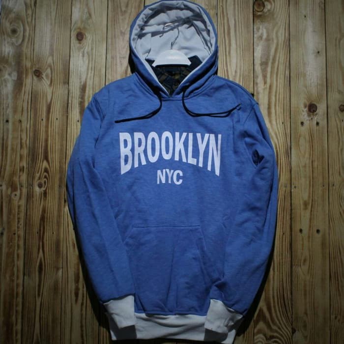 JAKET HOODIE BROOKLYN BLUE SWAG Slayershop