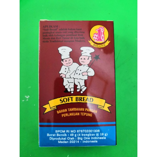 

Soft bread improver pelembut roti 1 sachet